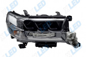 ���� Toyota Land Cruiser 200 (2016-2021) LED 3 ����� ������ (������) �1