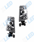 �������� ��� Volvo FH 12 (2002-2008) � bi-led ������� X4 Truck Profi 24V X-LED