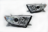 �������� ��� Toyota Highlander (2010-2013) � bi-led ������� �V6 X-LED, ����������� �������
